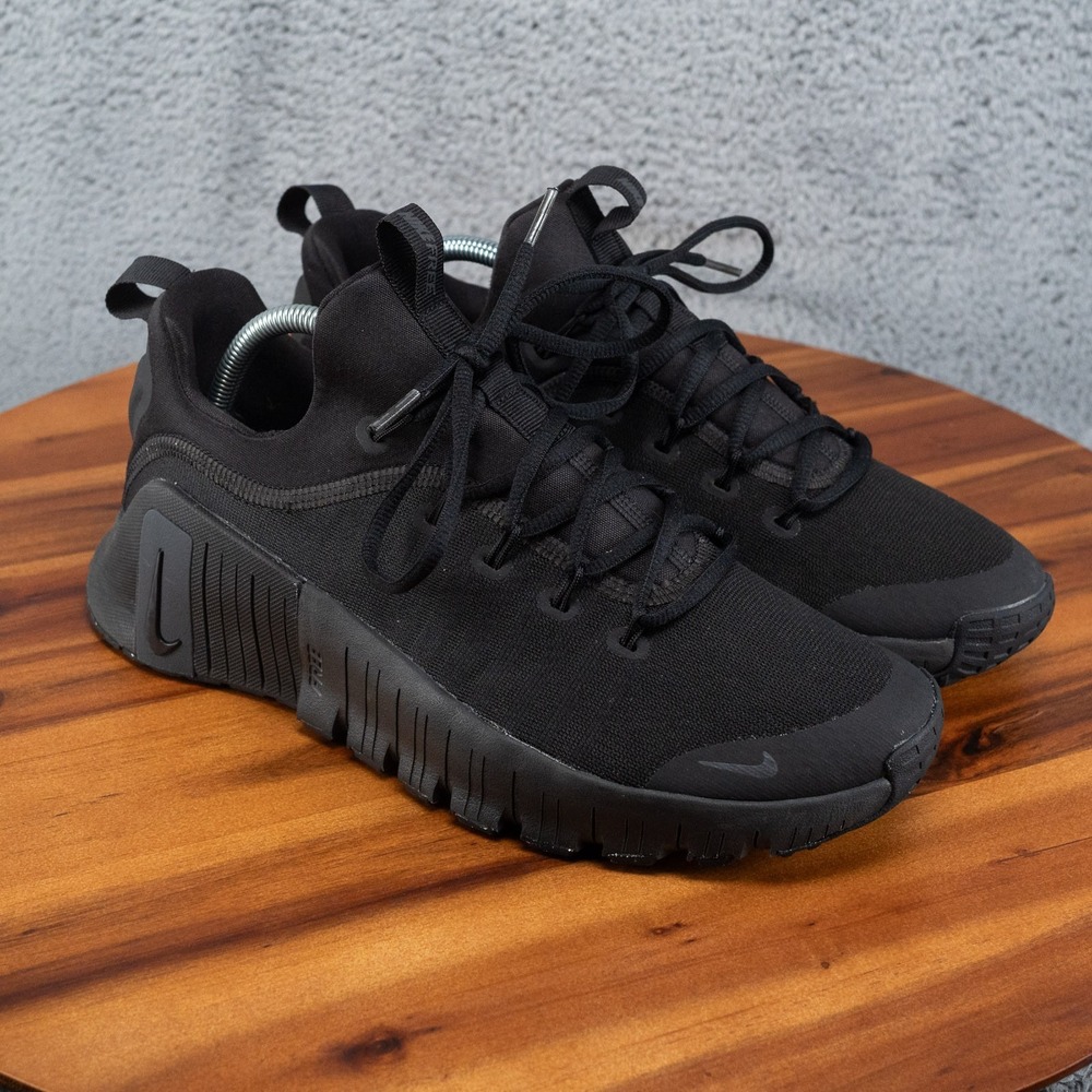 Nike Free Metcon 6 Shoes Women 11 Black FJ7126-003 Training Sneakers